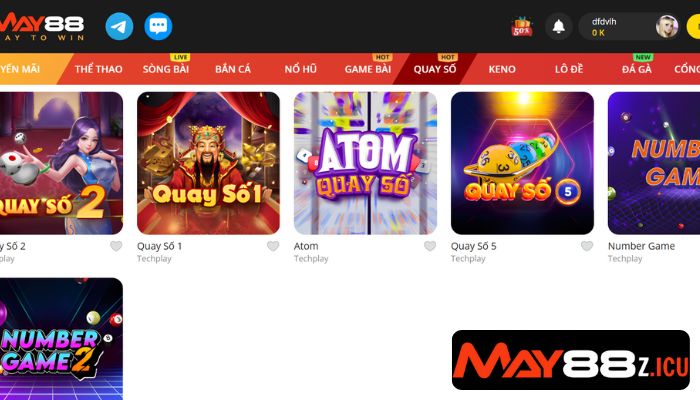 Quay số MAY88